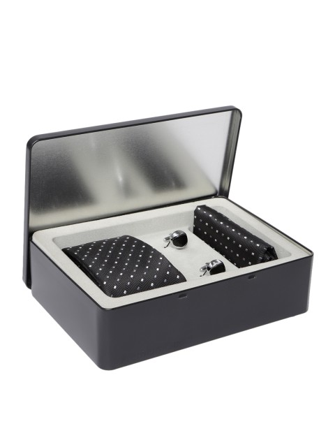 

Lino Perros Men Black & White Accessory Gift Set