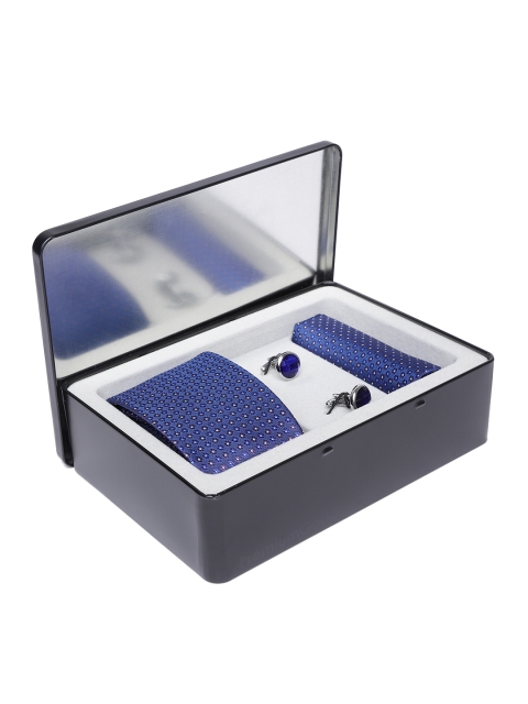 

Lino Perros Men Navy Blue Accessory Gift Set