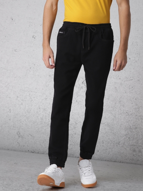 

Ecko Unltd Men Black Mid-Rise Clean Look Stretchable Joggers