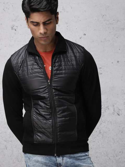 

Ecko Unltd Men Black Solid Bomber