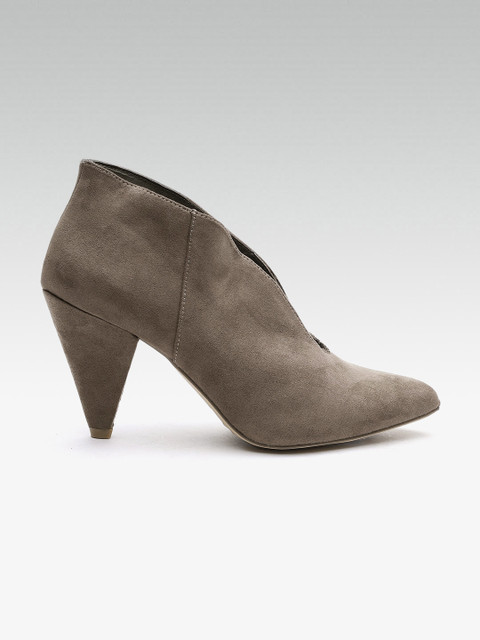 

DOROTHY PERKINS Women Grey Solid Pumps