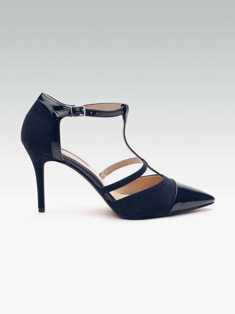 

DOROTHY PERKINS Women Navy Blue Solid Pumps