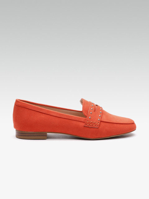 

DOROTHY PERKINS Women Orange Loafers