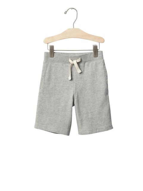

GAP Toddler Grey Boy Solid Pull On Shorts