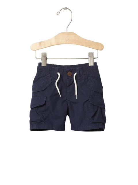 

GAP Baby Navy Blue Solid Beachcomber Shorts