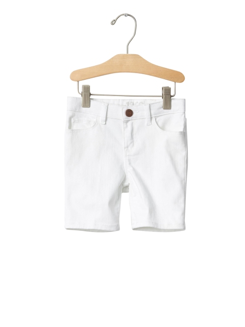 

GAP Baby 1969 Stain Resistant Denim Bermuda Shorts, White