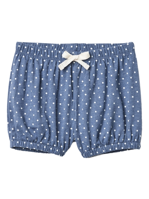 

GAP Toddler Girl Blue Printed Bubble Shorts