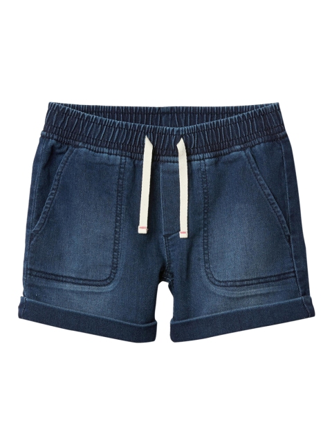 

GAP Girls Blue Super Soft Denim Cargo Shorts