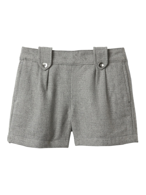

GAP Girls Grey Button Sparkle Shorts