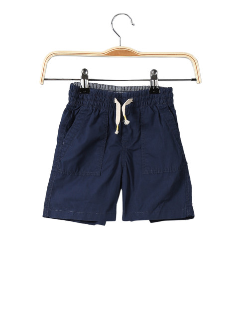 

GAP Toddler Boy Navy Blue Pull-On Twill Shorts