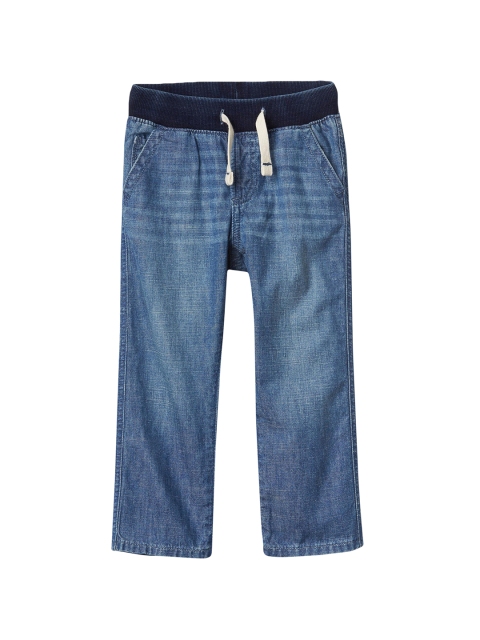 

GAP Toddler Boy Blue Pull On Denim Pants