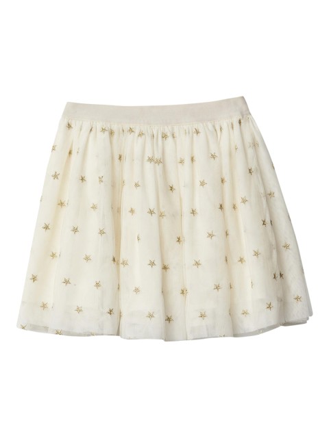 

GAP Girls Off-White Shimmer Star Flippy Skirt