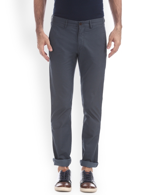 

Arrow Sport Men Grey Regular Fit Solid Regular Trousers