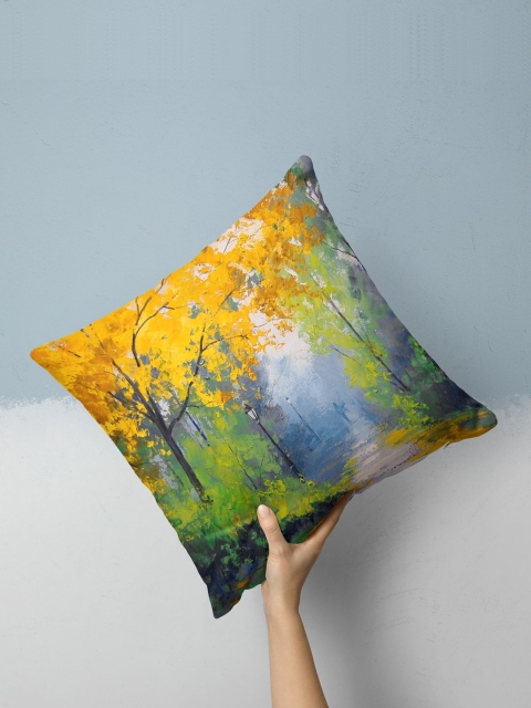 

BIANCA Multicoloured Floral Square Cushion Covers, Multi