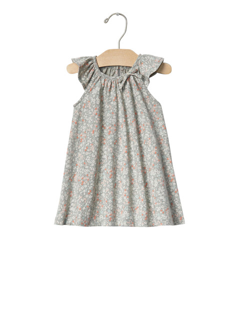 

GAP Girls Grey Floral Bow Flutter Dress