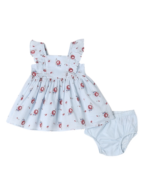 

GAP Girls Blue Floral Flutter Dress