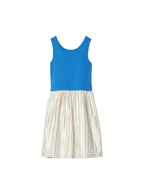 

GAP Girls Blue Shimmer Skirt Tank Dress