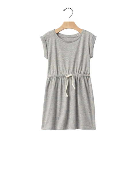 

GAP Girl Grey Print Tie Waist Dress