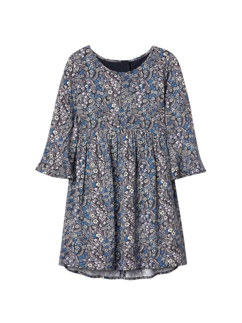 

GAP Girls Blue Floral Print Dress