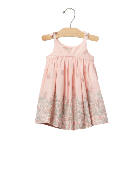 

GAP Girls Pink Floral Border Bow Dress
