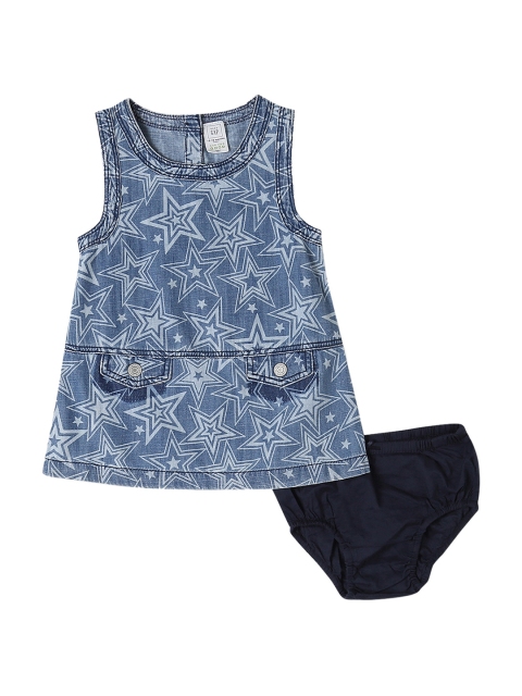 

GAP Girl Blue Starry Dress