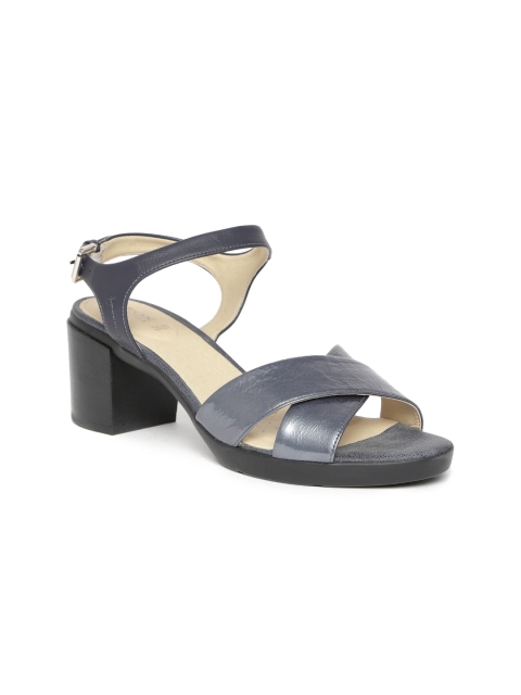 

Geox Women Navy Blue Solid Heels