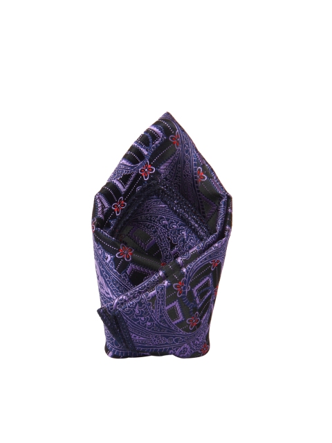 

Tossido Men Purple Woven Pocket Square