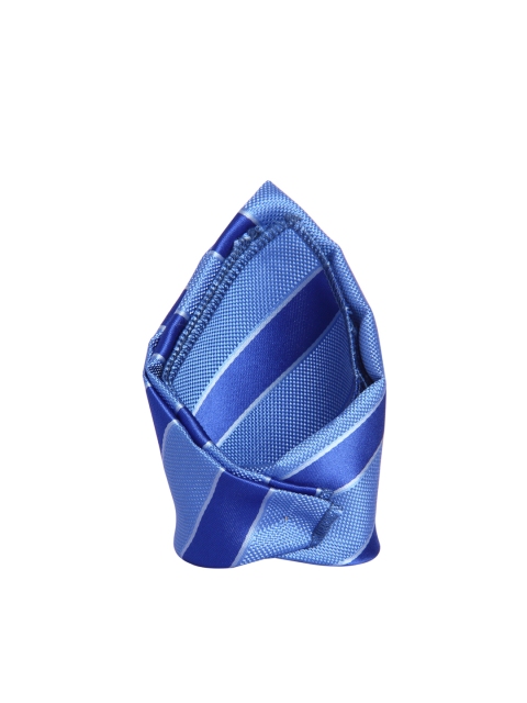 

Tossido Men Blue Woven Pocket Square