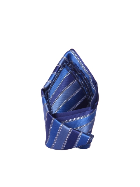 

Tossido Men Blue Woven Pocket Square