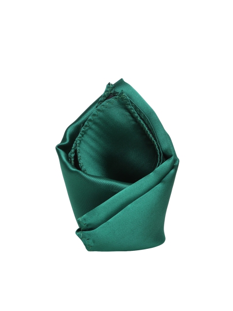 

Tossido Men Purple Solid Pocket Square, Green
