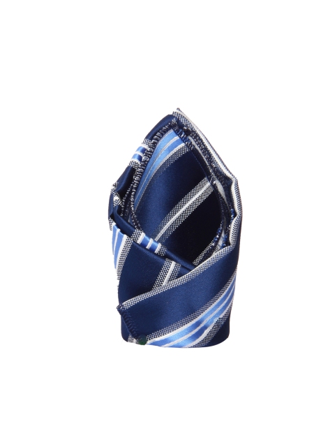 

Tossido Men Blue Woven Pocket Square