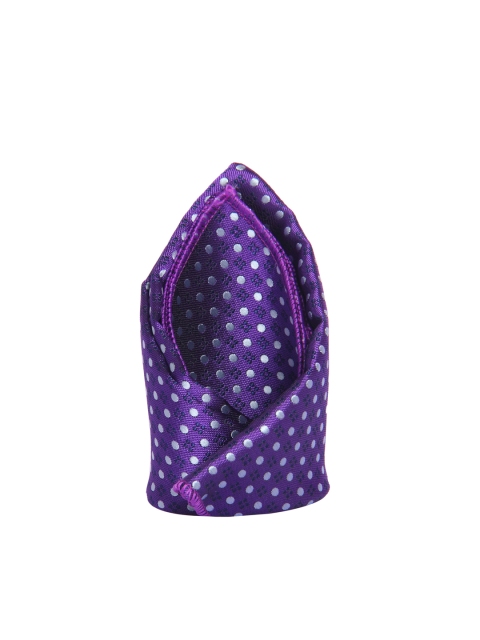 

Tossido Men Purple Woven Pocket Square