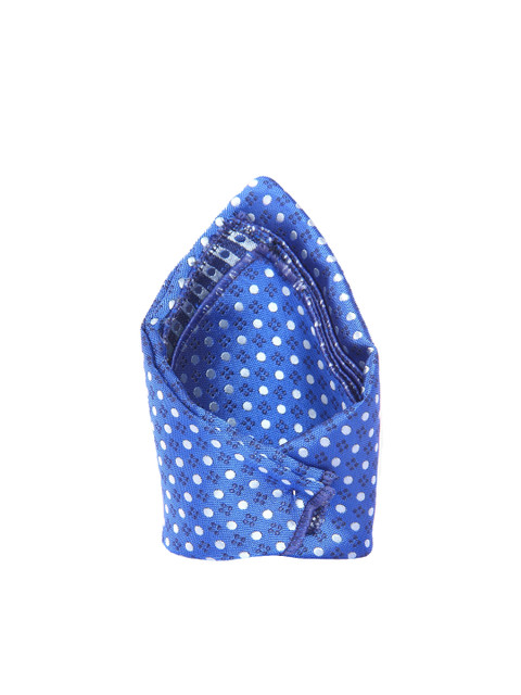 

Tossido Men Blue Printed Pocket Square