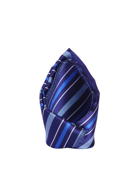 

Tossido Men Blue Woven Pocket Square