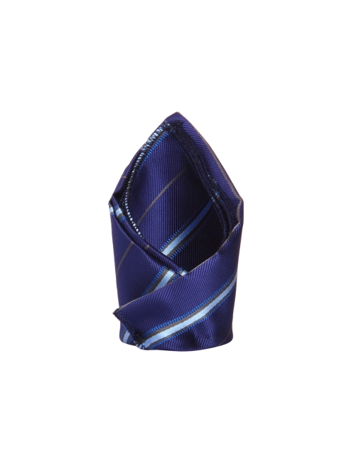 

Tossido Men Blue Woven Pocket Square