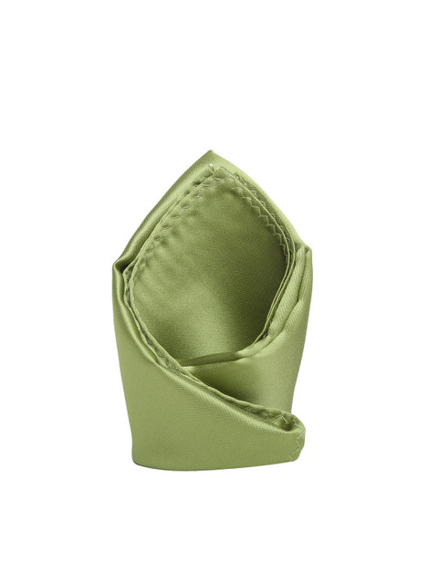

Tossido Men Green Solid Pocket Square