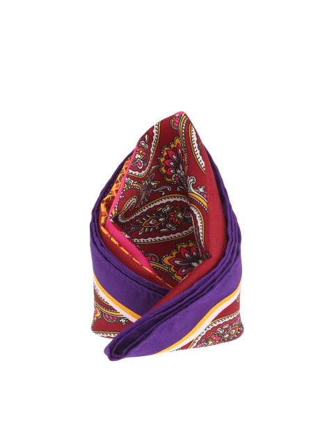 

Tossido Men Multicoloured Checked Pocket Square, Multi