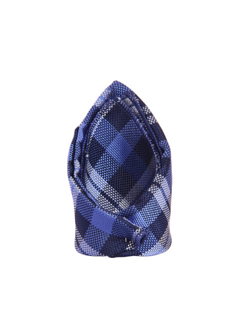 

Tossido Men Blue Woven Pocket Square