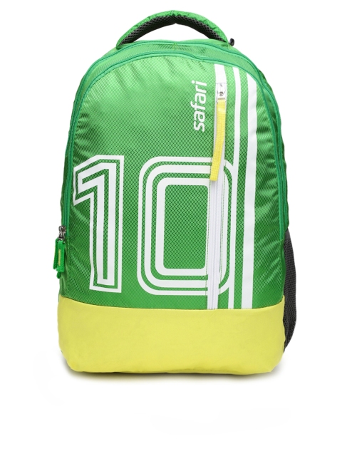 

Safari Unisex Green Graphic Backpack