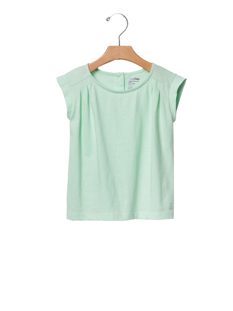 

GAP Toddler Green Girl Pleated Top
