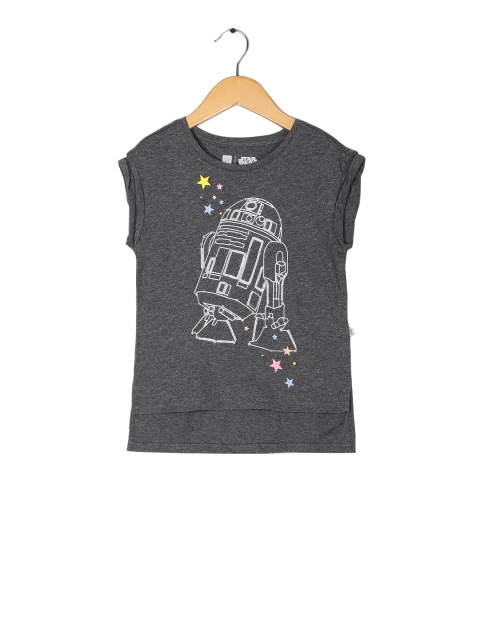

GAP Girls Grey GapKids & Star Wars Graphic Top