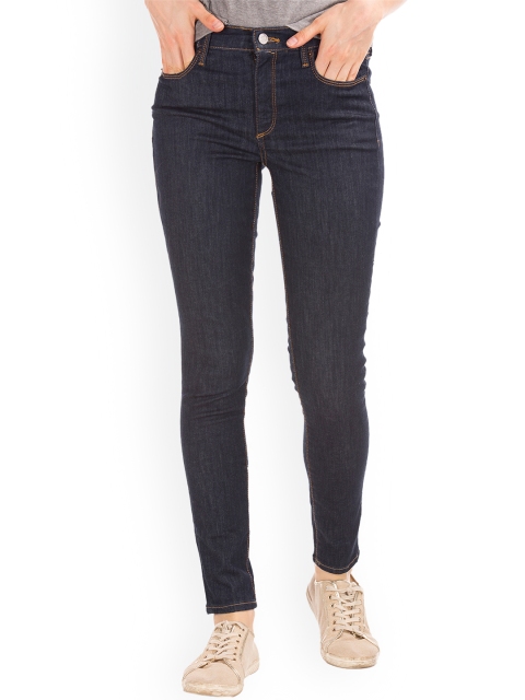 

GAP Navy Blue Women Mid Rise Sculpt True Skinny Jeans