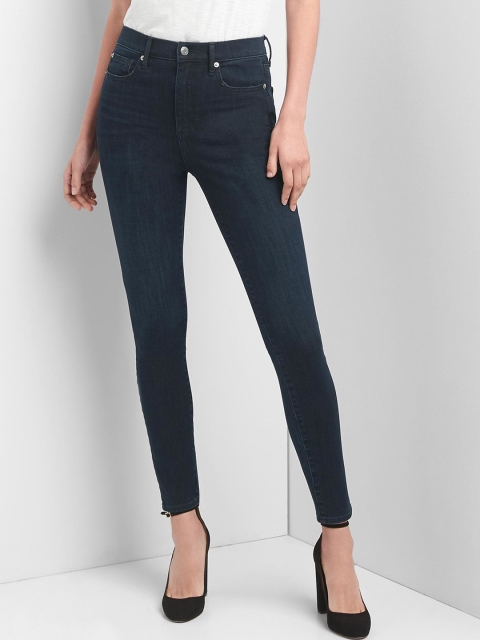 

GAP Women Super High Rise 360 Stretch Jeans, Blue