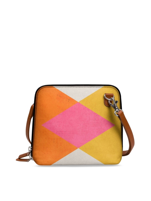 

DailyObjects Multicoloured Printed Sling Bag, Multi
