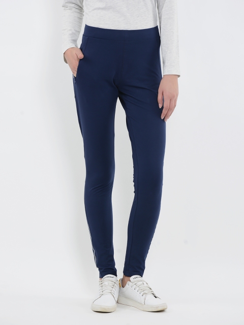 

Sweet Dreams Women Navy Blue Solid Track Pants