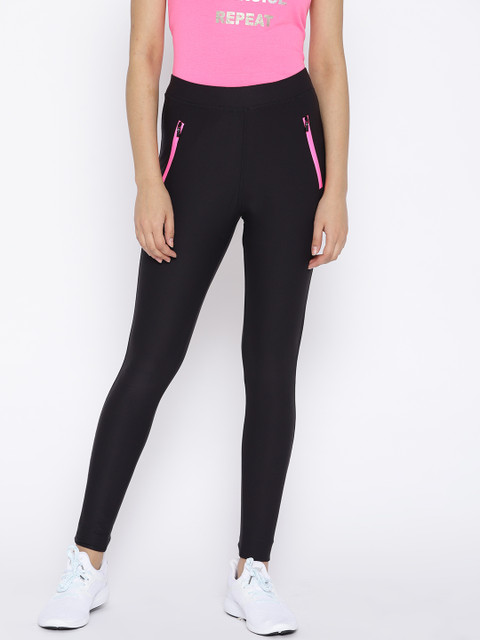 

Sweet Dreams Women Black Solid Tights