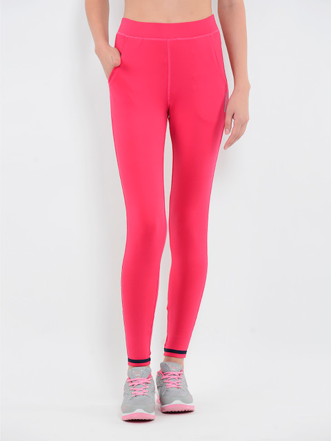 

Sweet Dreams Women Pink Solid Tights