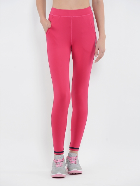 

Sweet Dreams Women Pink Solid Workout Tights