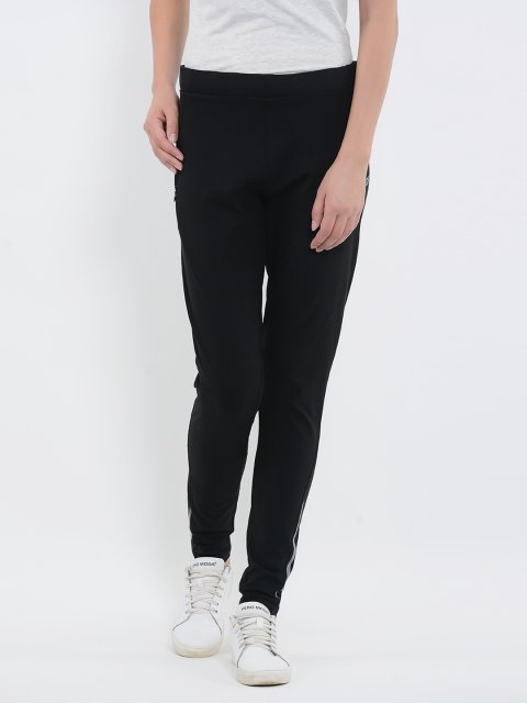 

Sweet Dreams Women Black Solid Track Pants
