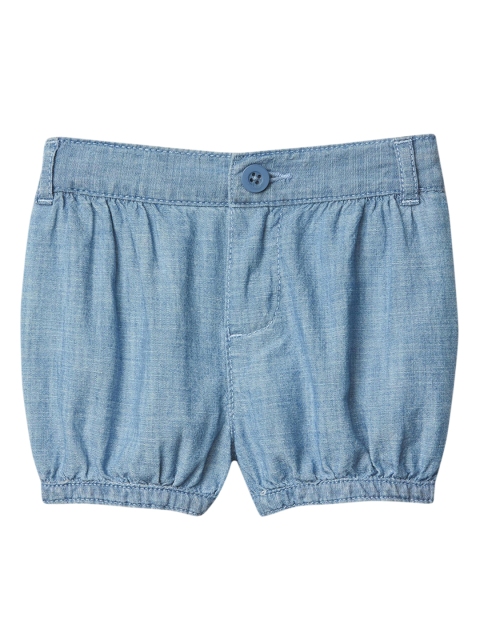 

GAP Toddler Girl Blue Chambray Bubble Shorts